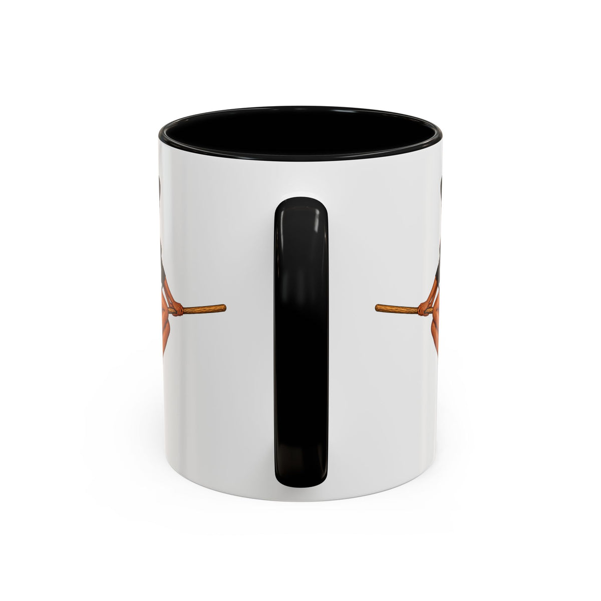Velvet Vex White Accent Mug by CreepyCrafts.boo