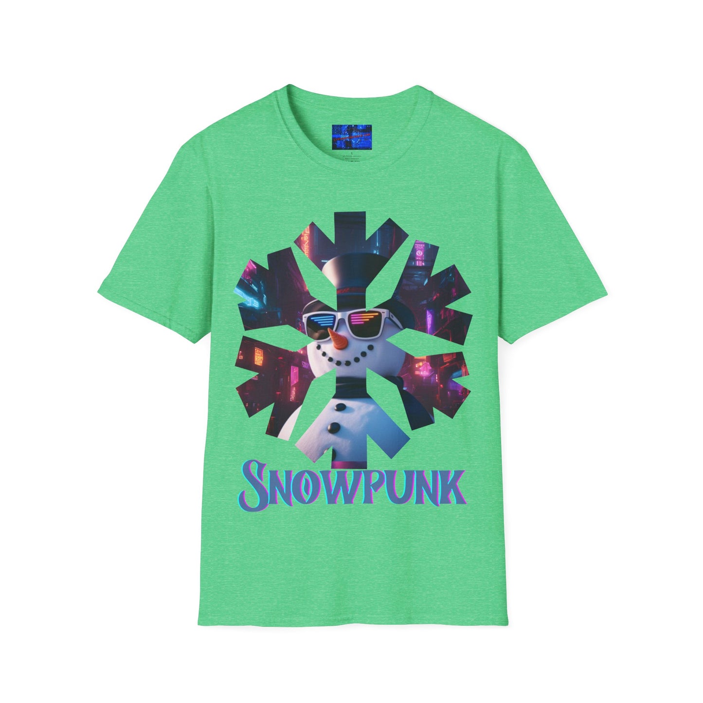 Snowpunk Dark colors Unisex T-Shirt by cypherpunkgear.com