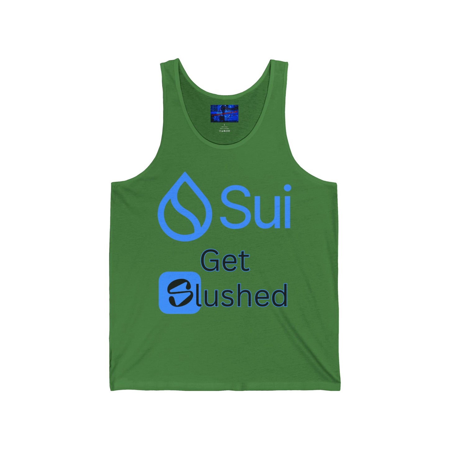 Sui: Get Slushed Unisex Jersey Tank Top by cypherpunkgear.com