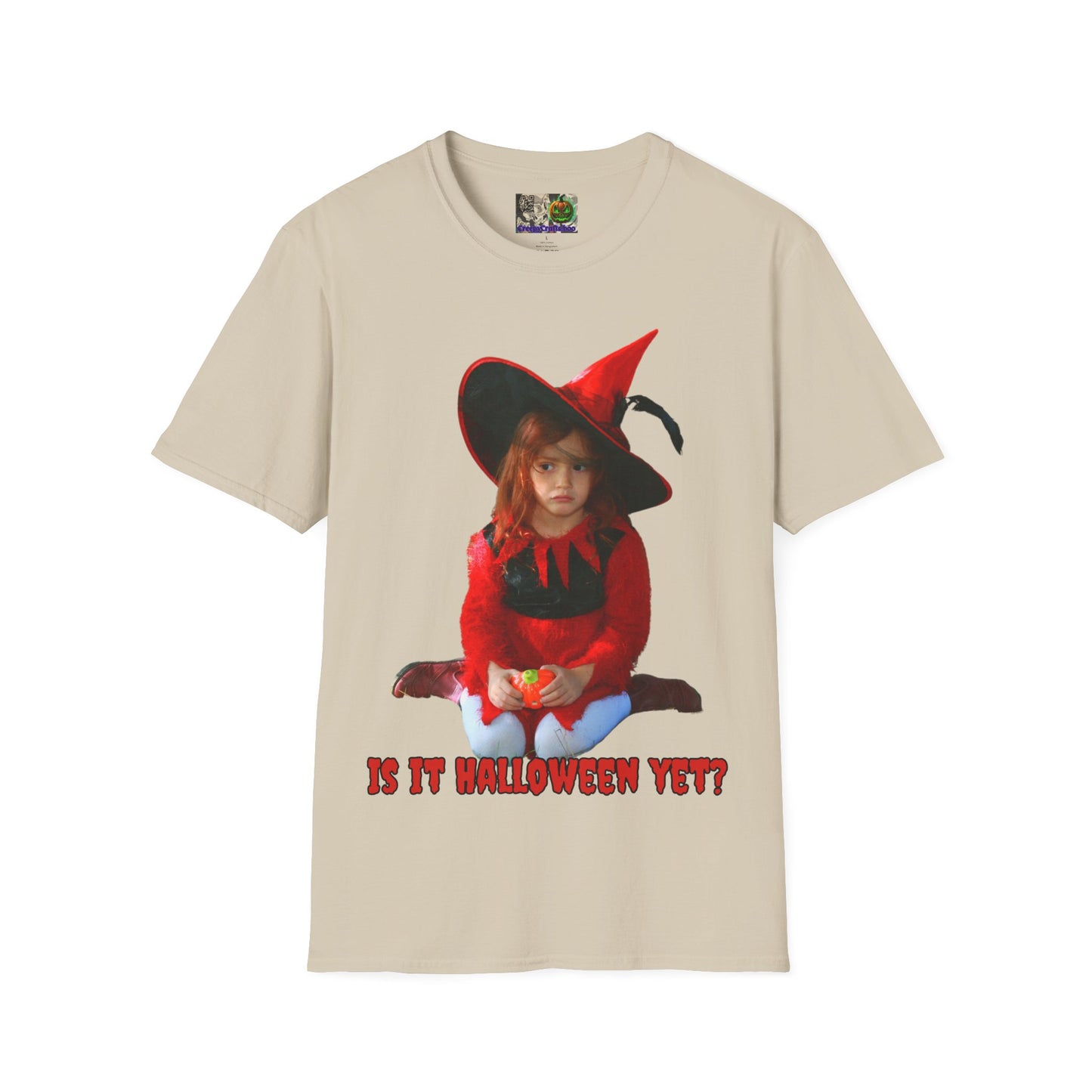Is it Halloween yet? Light colors Unisex T-Shirt by CreepyCrafts.boo