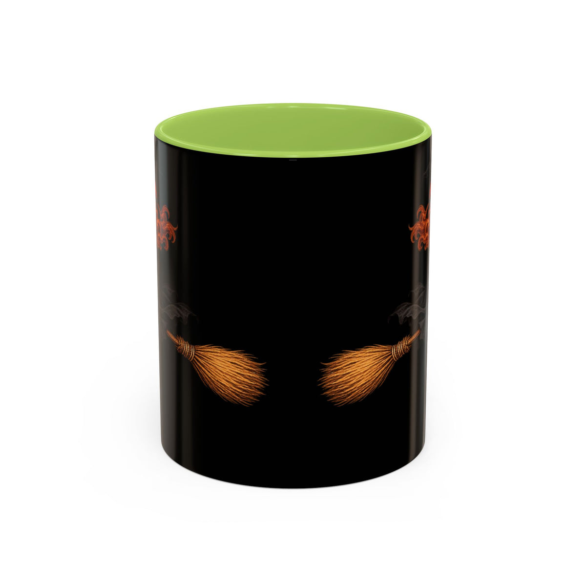 Hazel Hex Black Accent Mug by CreepyCrafts.boo