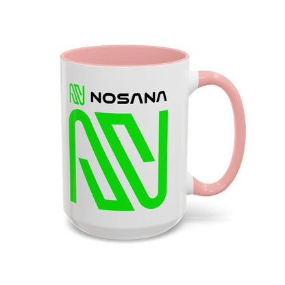Nosana (NOS) Accent Mug by cypherpunkgear.com