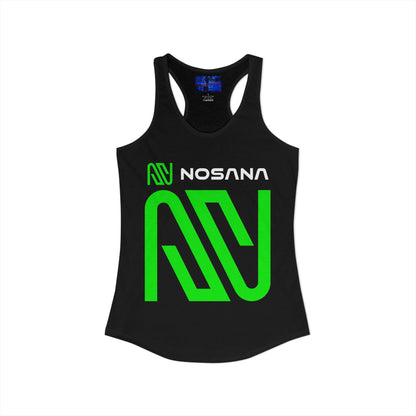 Nosana (NOS) Women's Racerback Tank Top by cypherpunkgear.com