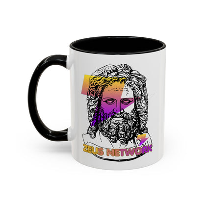 Zeus Network Accent Mug by cypherpunkgear.com