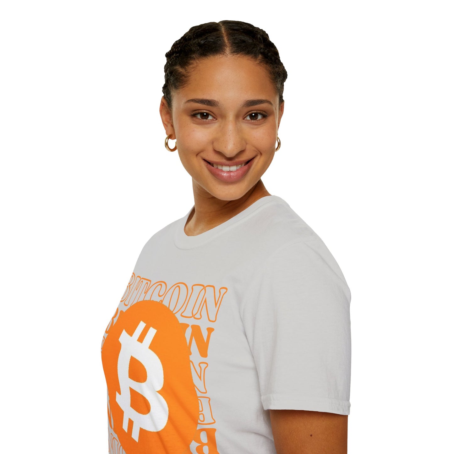 Bitcoin Bitcoin Bitcoin (BTC) Light colors Unisex T-Shirt by cypherpunkgear.com