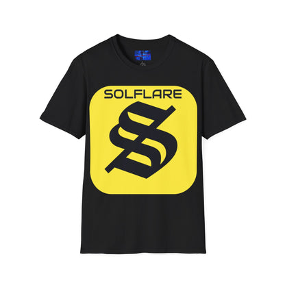 SolflareLogo Dark colors Unisex T-Shirt by cypherpunkgear.com