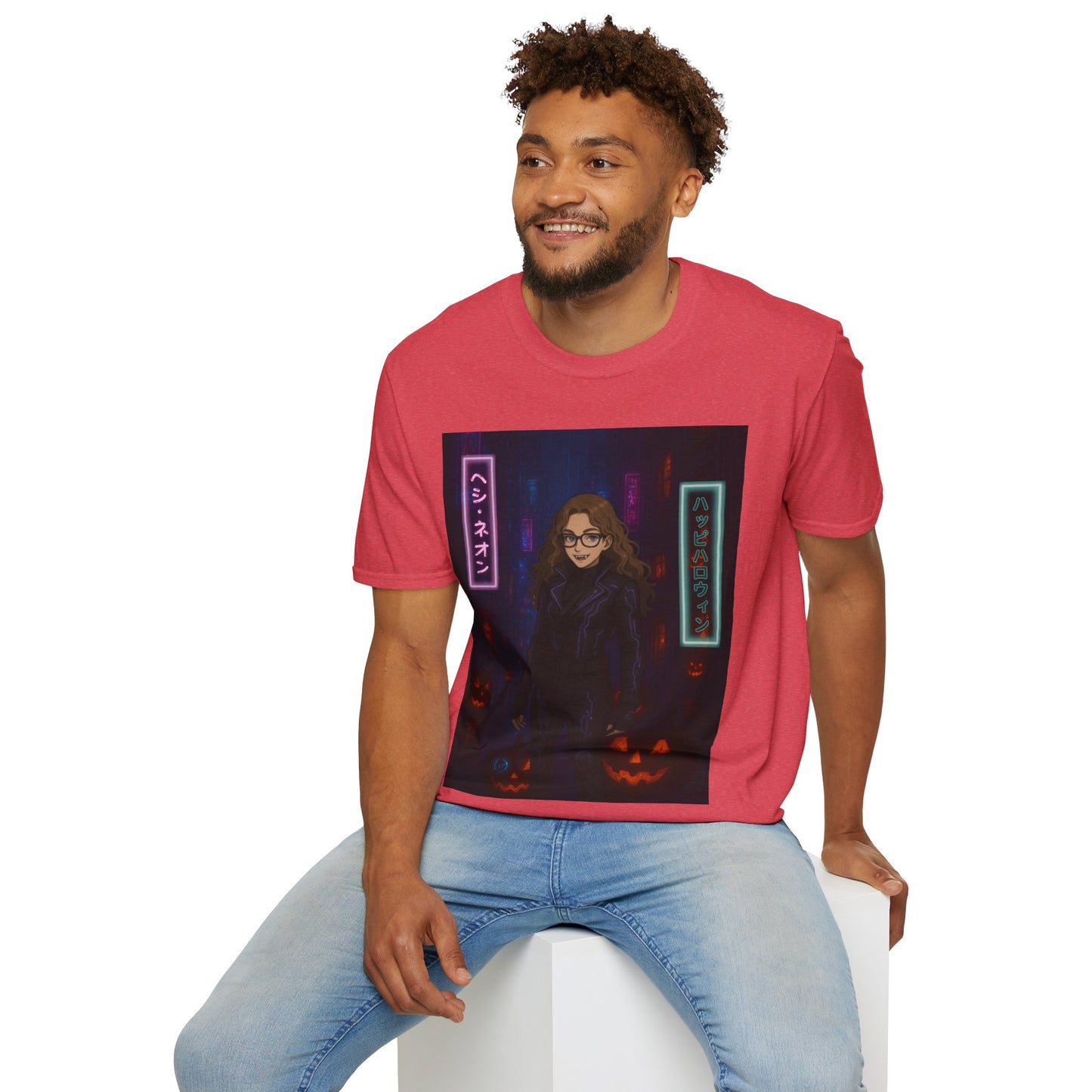 Hethyr Neon Light colors Unisex T-Shirt by CreepyCrafts.boo