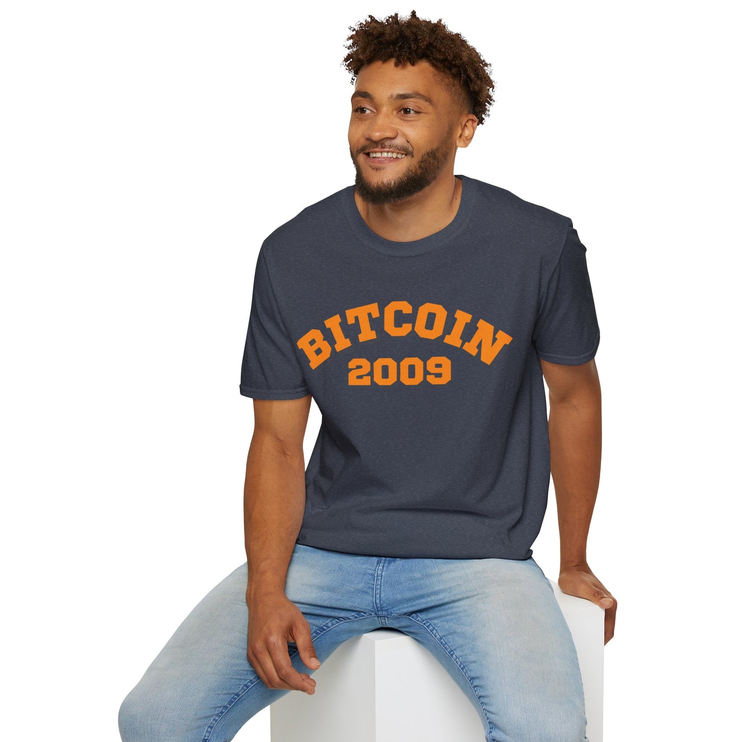 Bitcoin 2009 Dark colors Unisex T-Shirt by cypherpunkgear.com