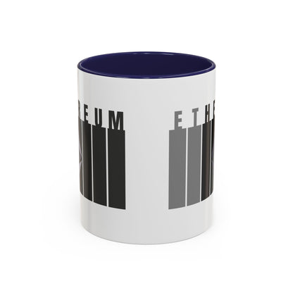 Ethereum (ETH) Accent Mug by cypherpunkgear.com