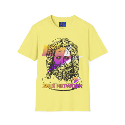 Zeus Network Light colors Unisex T-Shirt by cypherpunkgear.com
