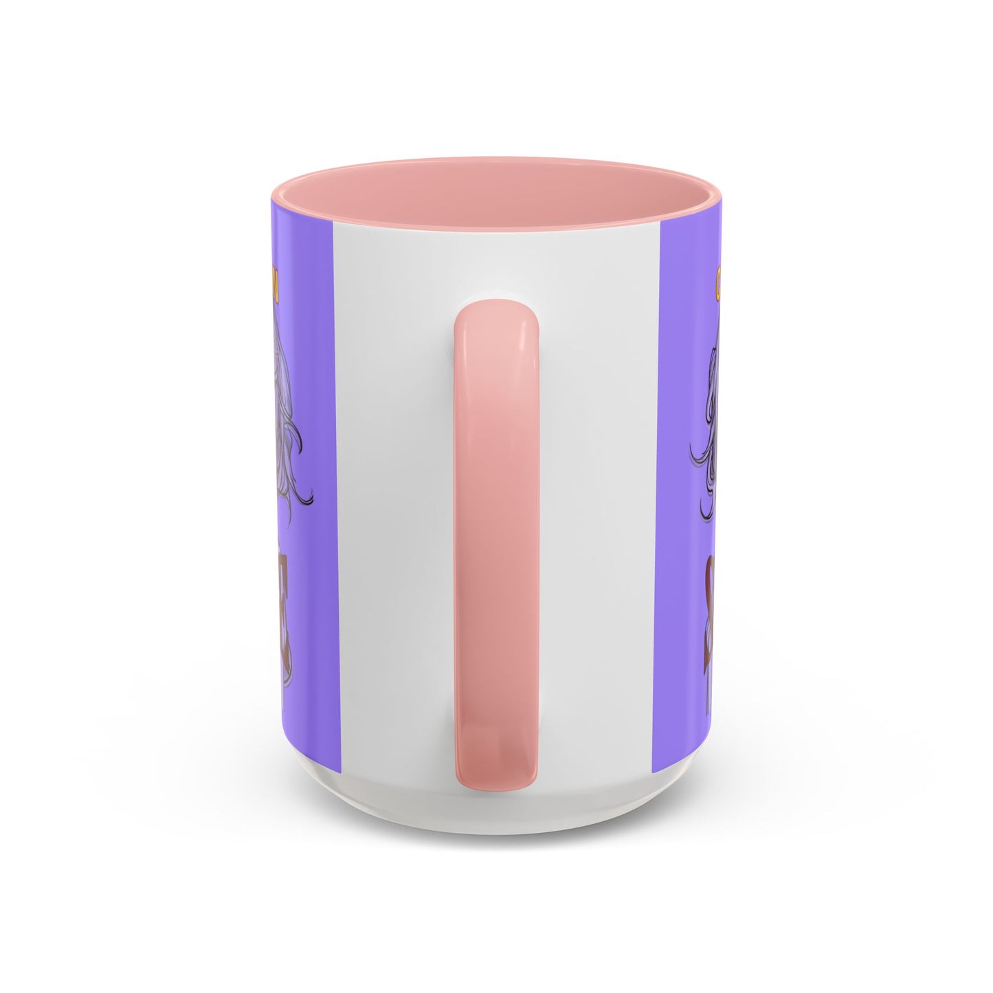 Caution, Savage Light Purple Accent Mug by cypherpunkgear.com