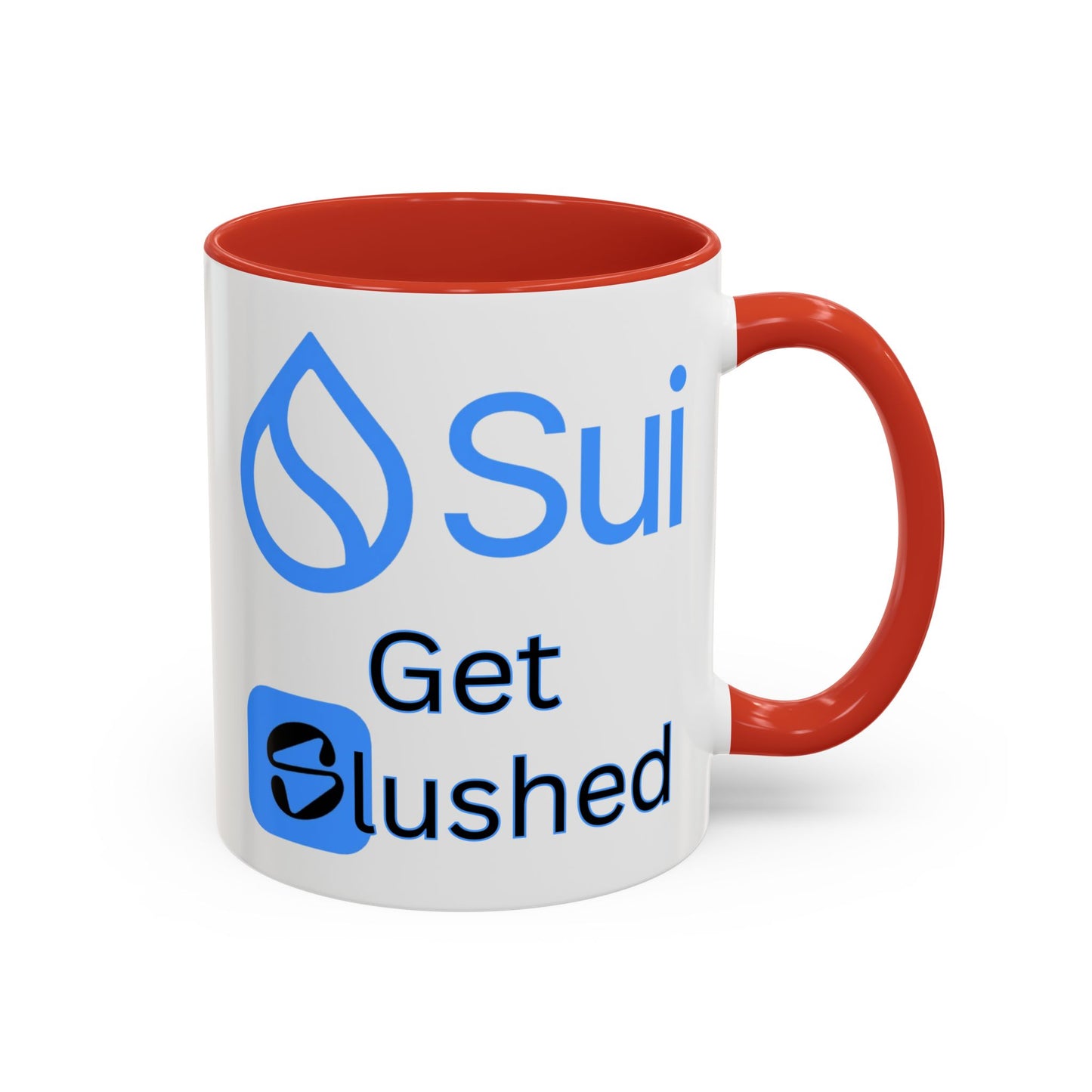 Sui: Get Slushed White Accent Mug by cypherpunkgear.com