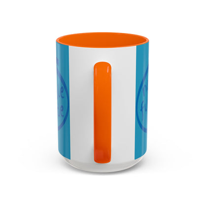 Non-Fungible Inside Turquoise Accent Mug by cypherpunkgear.com