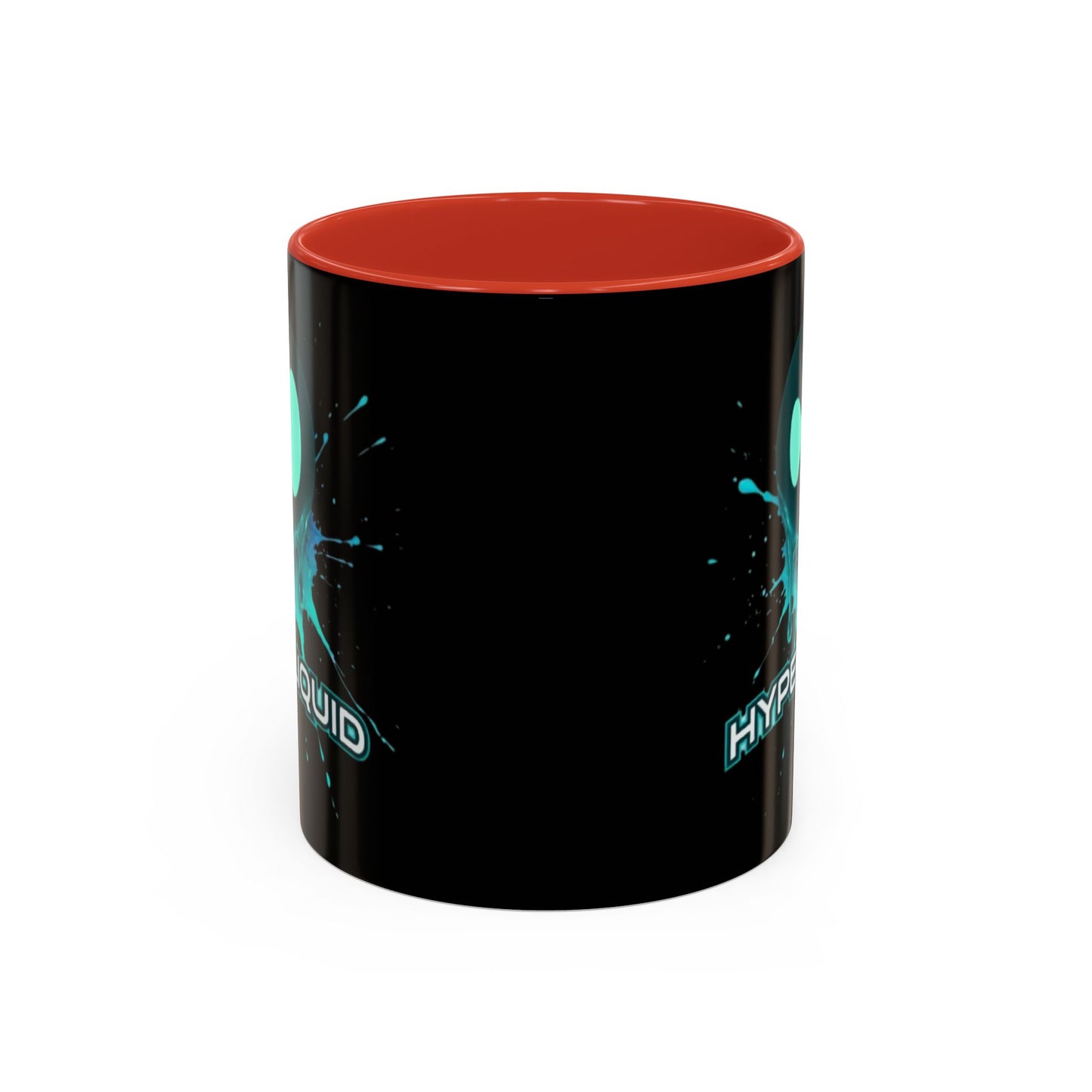HYPE Drip Black Accent Mug by cypherpunkgear.com