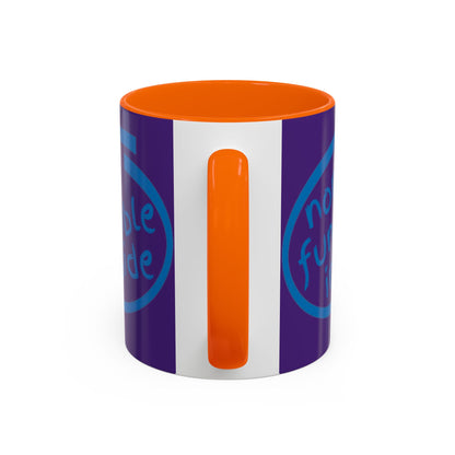Non-Fungible Inside Purple Accent Mug by cypherpunkgear.com