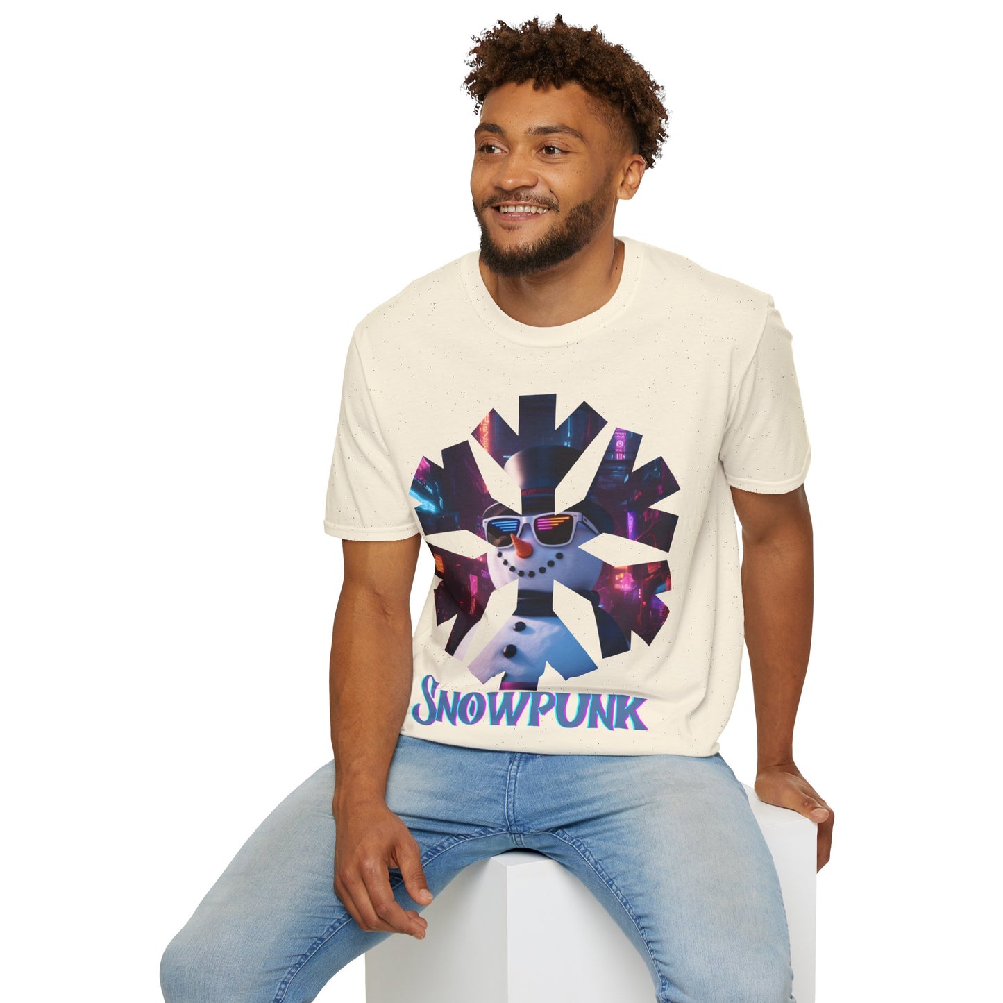Snowpunk Light colors Unisex T-Shirt by cypherpunkgear.com