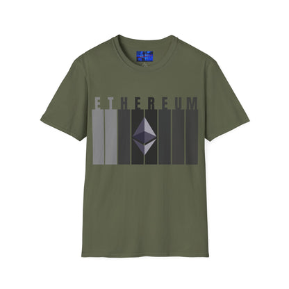 Ethereum (ETH) DKcolors Unisex T-Shirt by cypherpunkgear.com