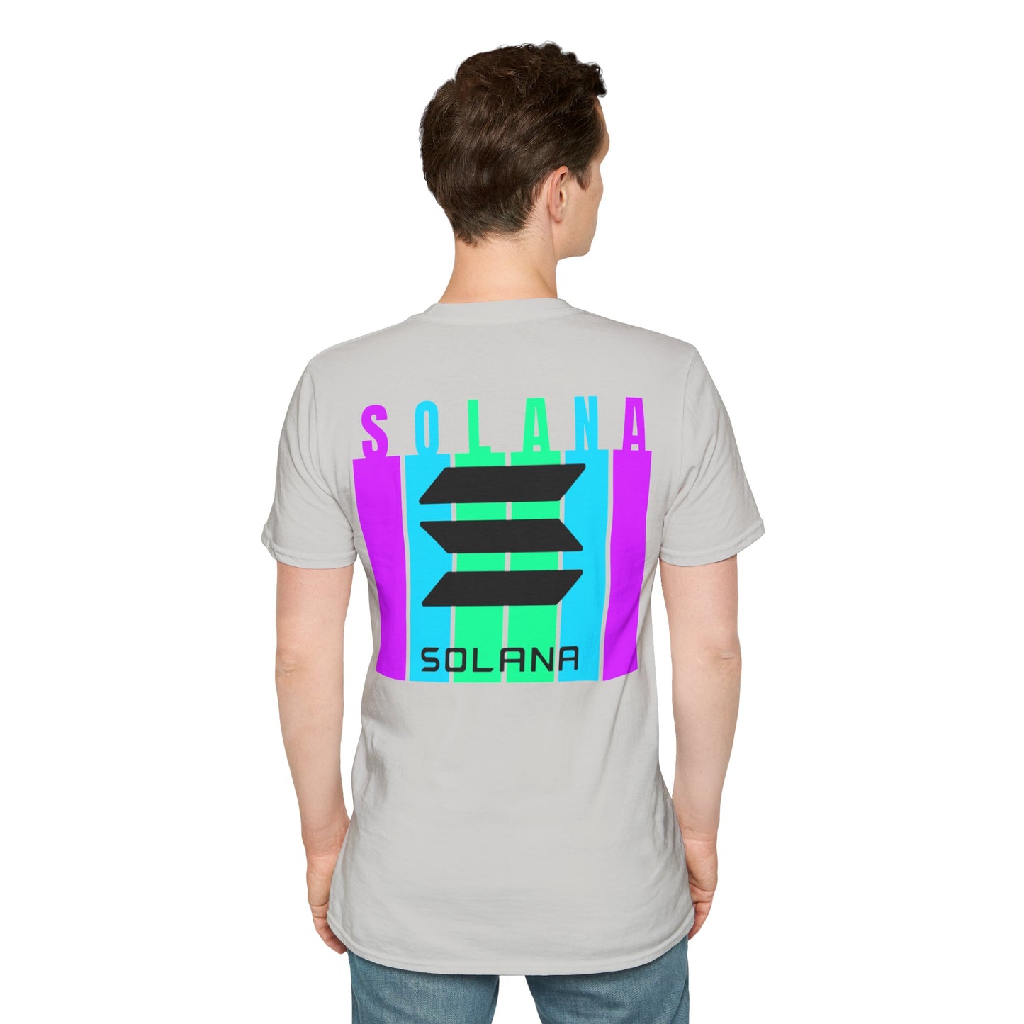 2-sided, Solana Light colors Unisex T-Shirt by cypherpunkgear.com