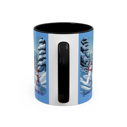 Snowman Family of 3 Accent Mug by cypherpunkgear.com