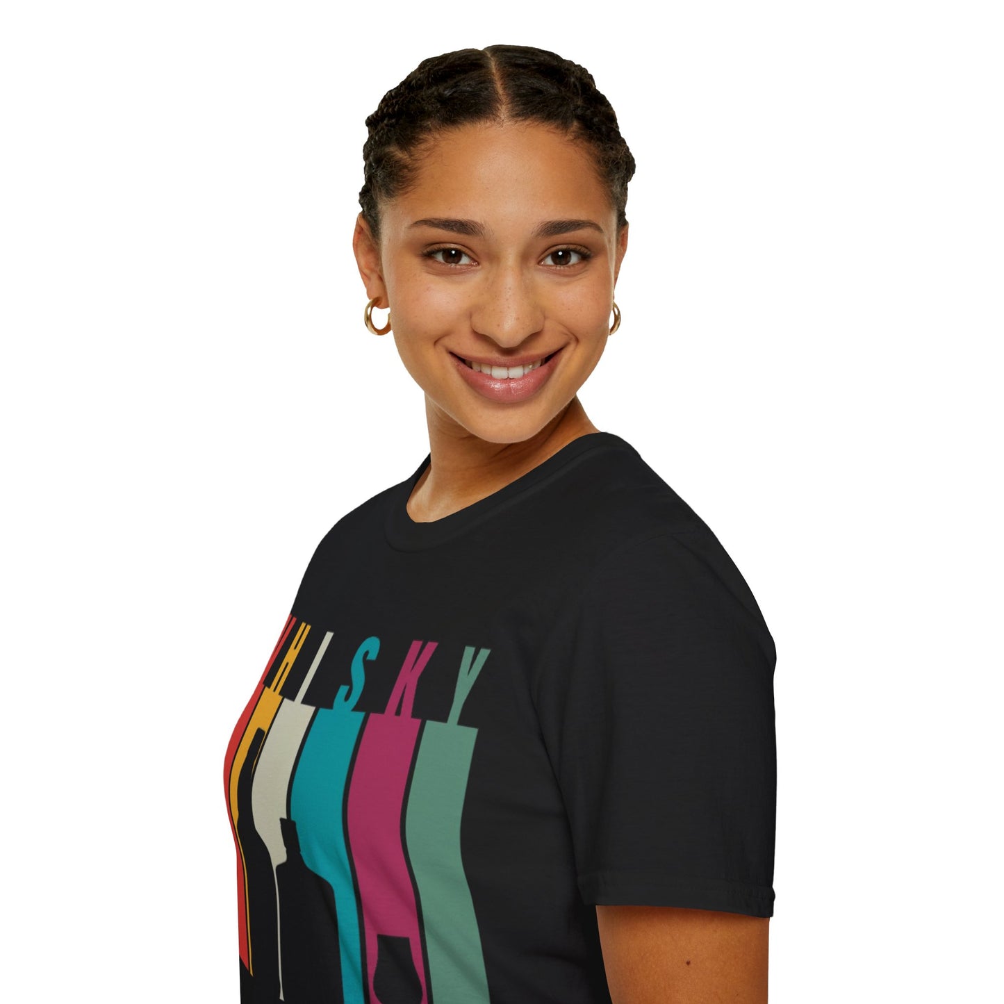 Whisky spelled without an 'e' DKcolors Unisex T-Shirt by cypherpunkgear.com