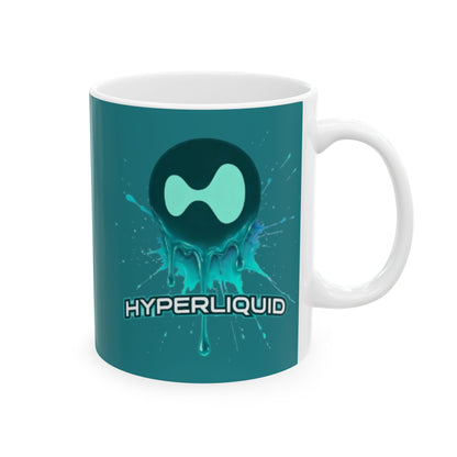HYPE Drip Hyperliquid Mug by cypherpunkgear.com