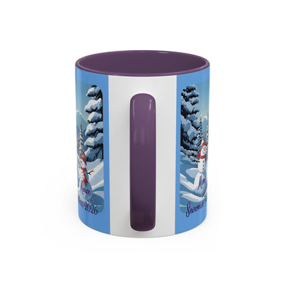 Snowman Family of 3 Accent Mug by cypherpunkgear.com