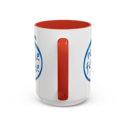 Non-Fungible Inside White Accent Mug by cypherpunkgear.com