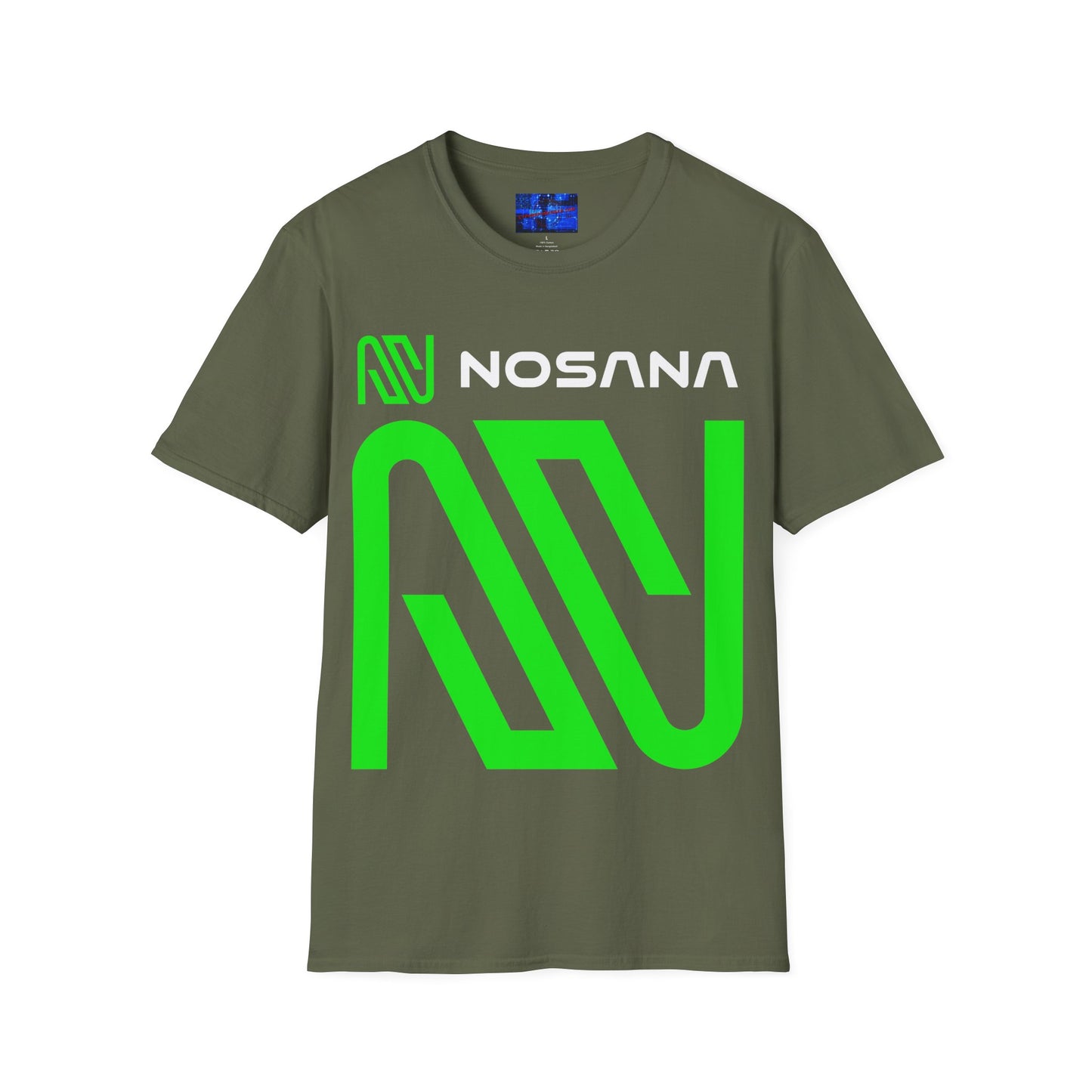 Nosana (NOS) Dark colors Unisex T-Shirt by cypherpunkgear.com