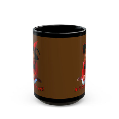 Is it Samhain yet? Brown Mug by CreepyCrafts.boo