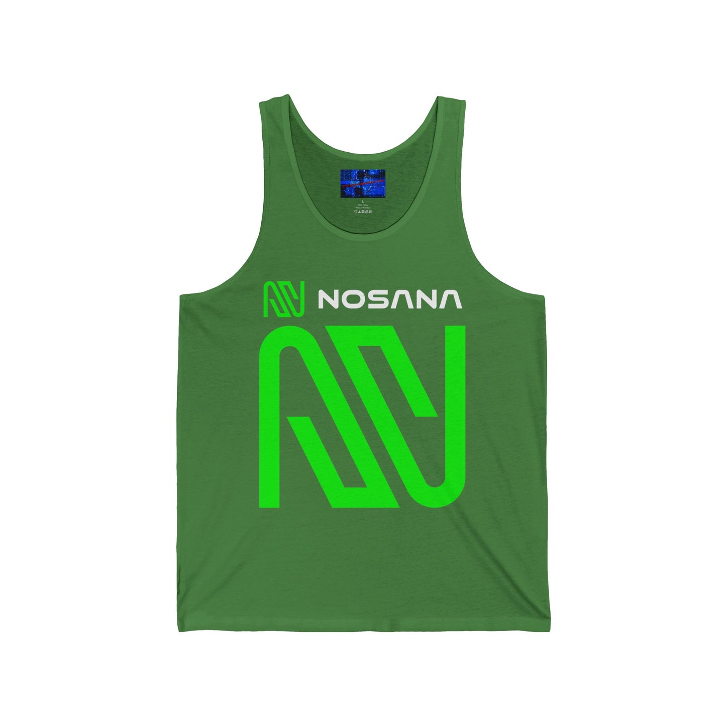 Nosana (NOS) Unisex Jersey Tank Top by cypherpunkgear.com