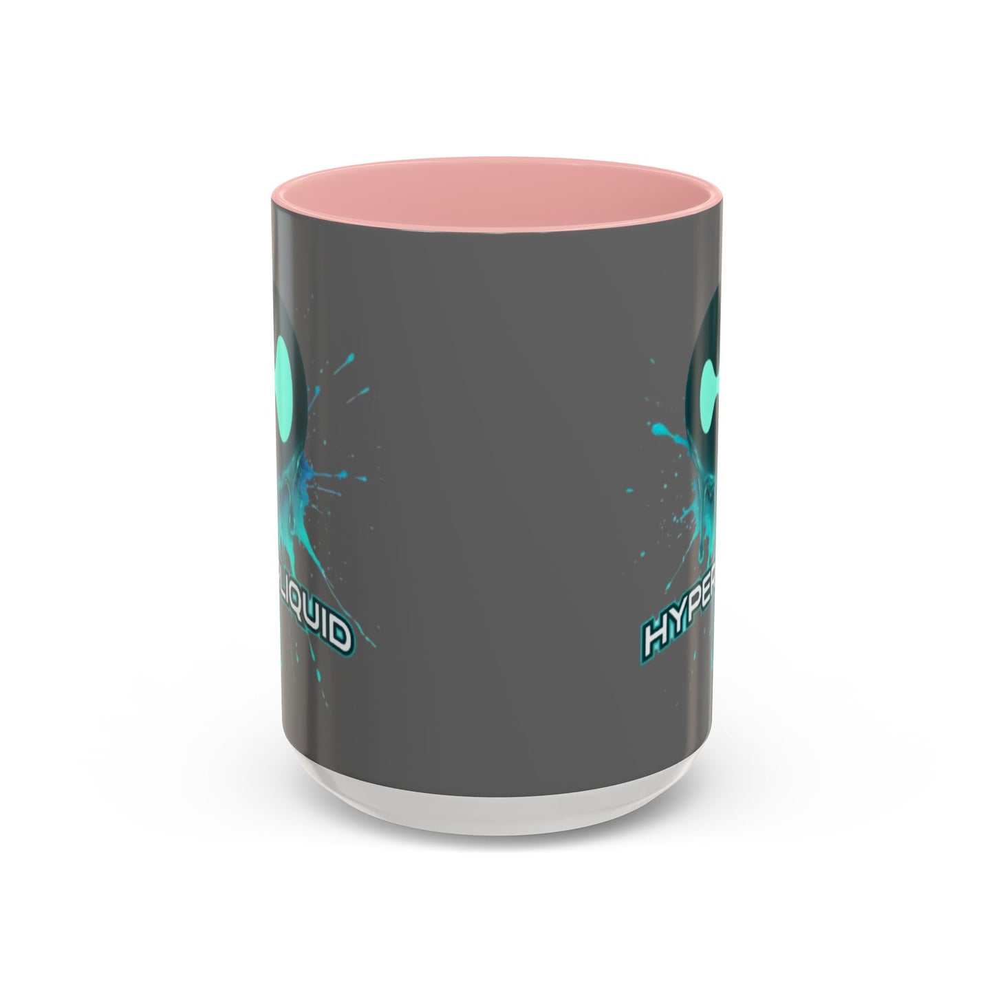 HYPE Drip Grey Accent Mug by cypherpunkgear.com