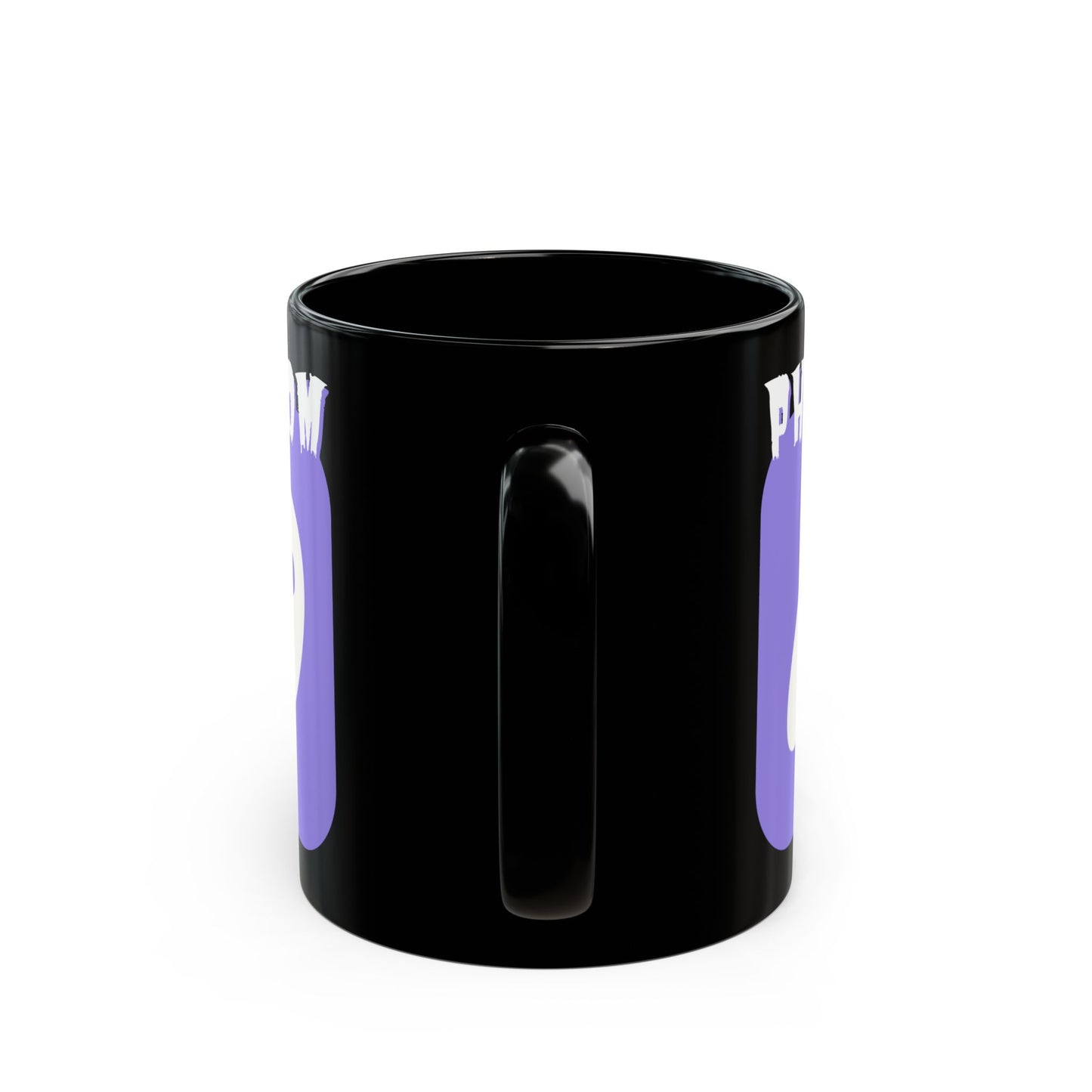 Phantom Hot Wallet Black Mug by cypherpunkgear.com