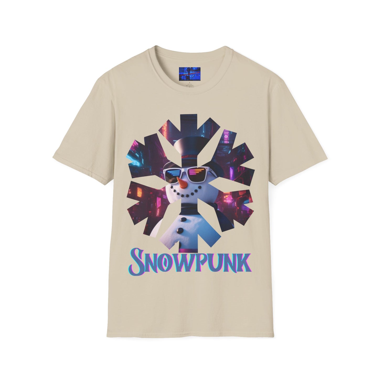 Snowpunk Light colors Unisex T-Shirt by cypherpunkgear.com