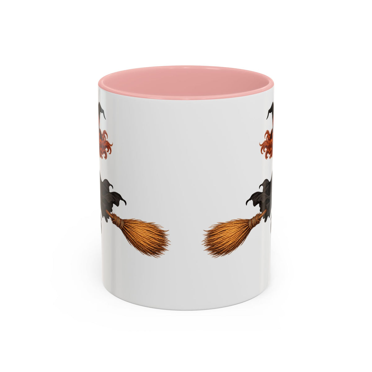 Hazel Hex White Accent Mug by CreepyCrafts.boo