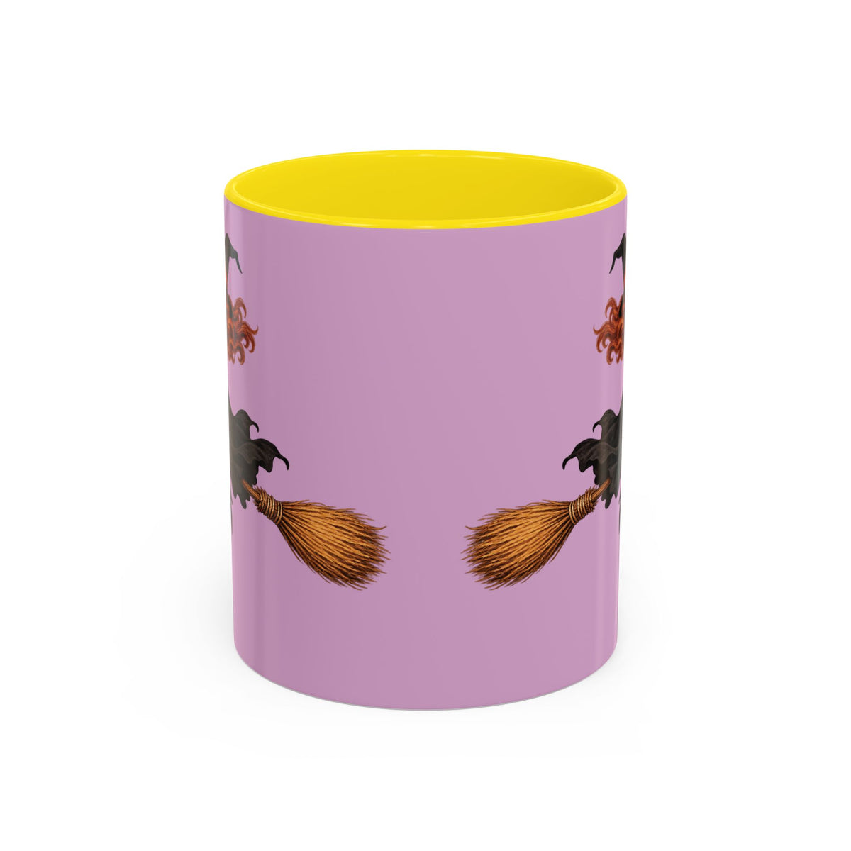 Hazel Hex Pink Accent Mug by CreepyCrafts.boo