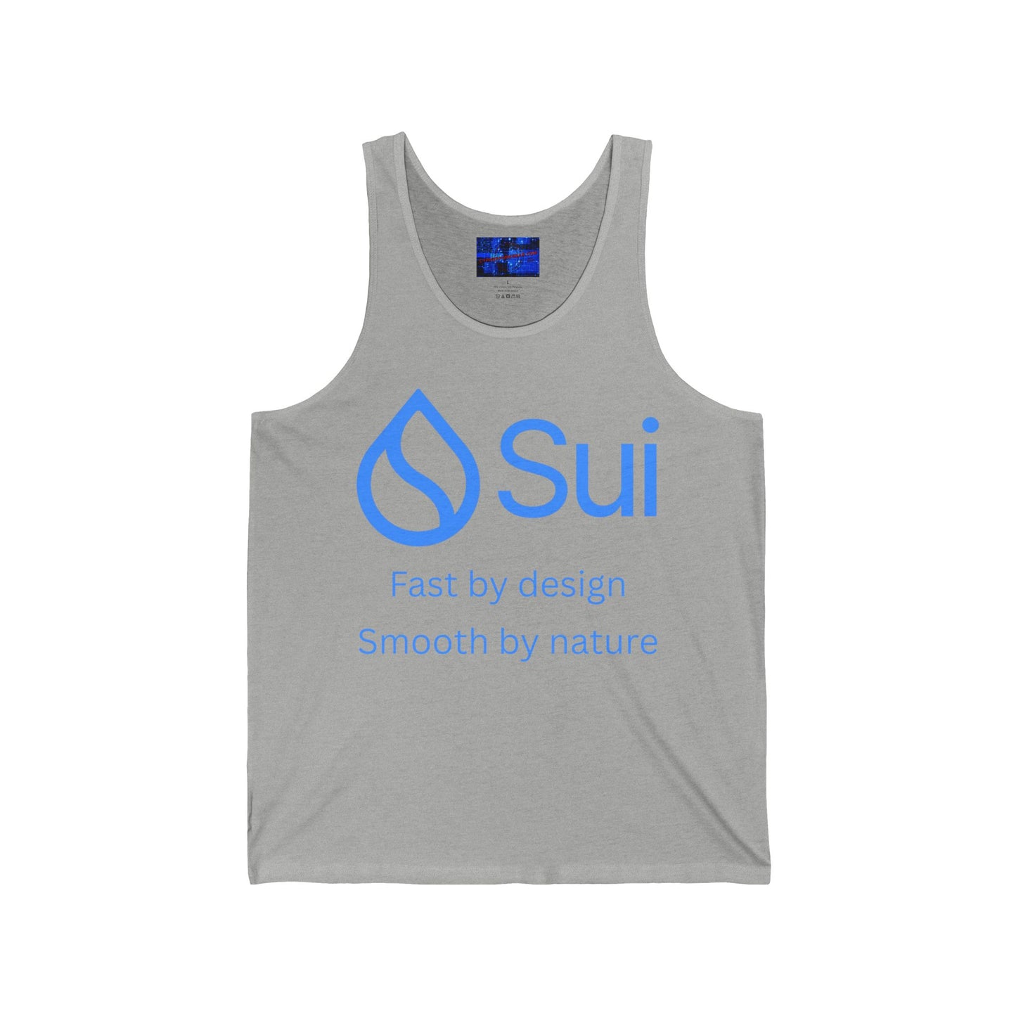 SUI Unisex Jersey Tank Top by cypherpunkgear.com