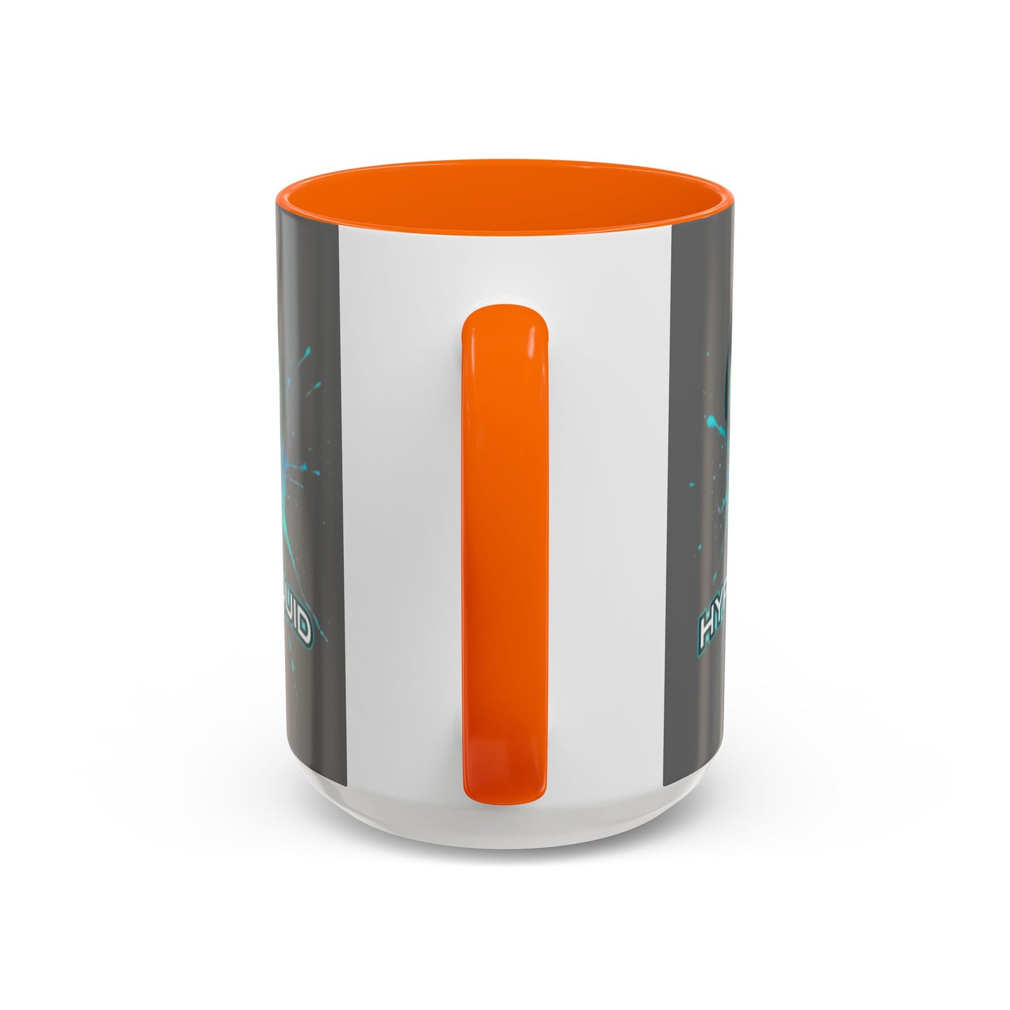 HYPE Drip Grey Accent Mug by cypherpunkgear.com