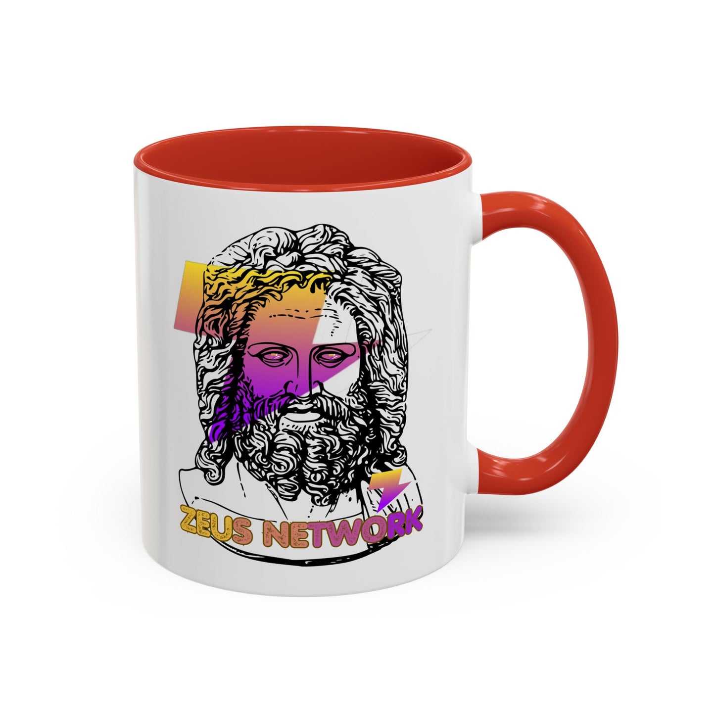 Zeus Network Accent Mug by cypherpunkgear.com