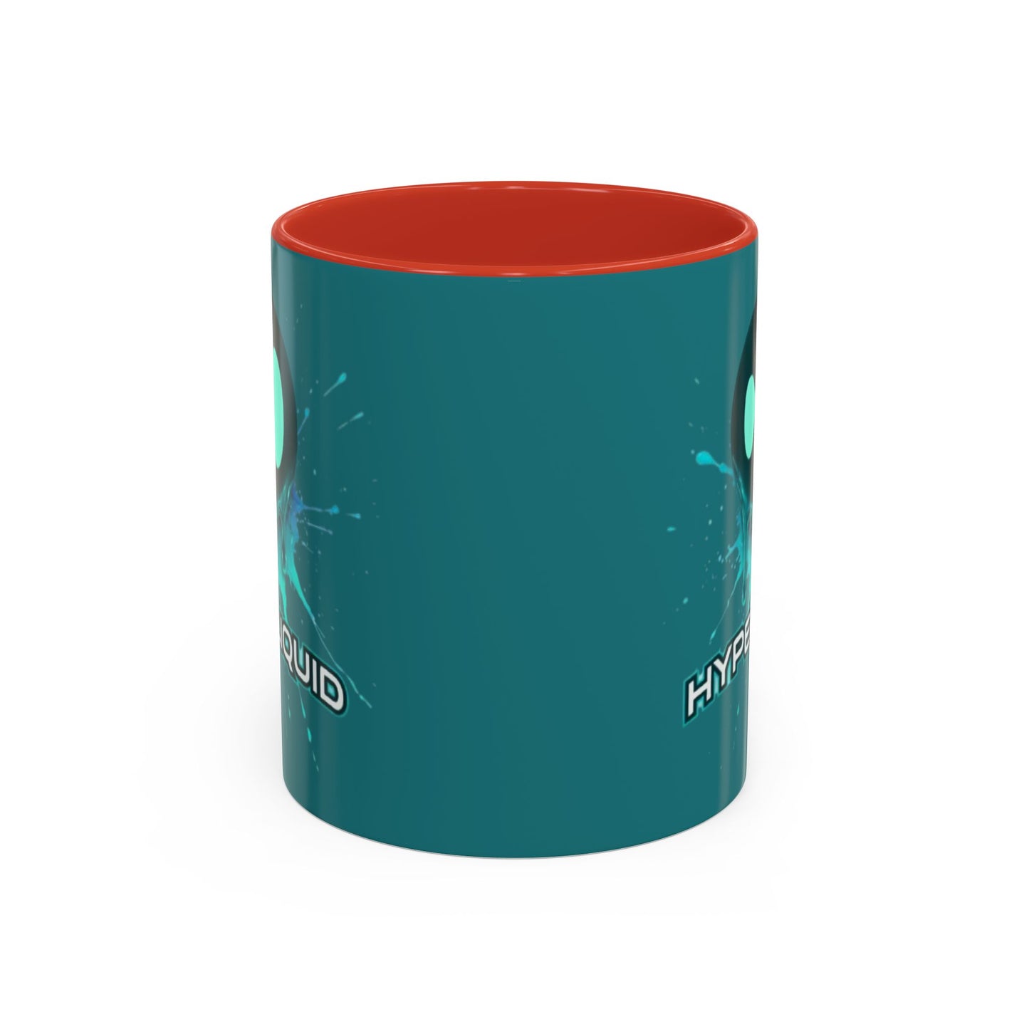HYPE Drip Hyperliquid Accent Mug by cypherpunkgear.com