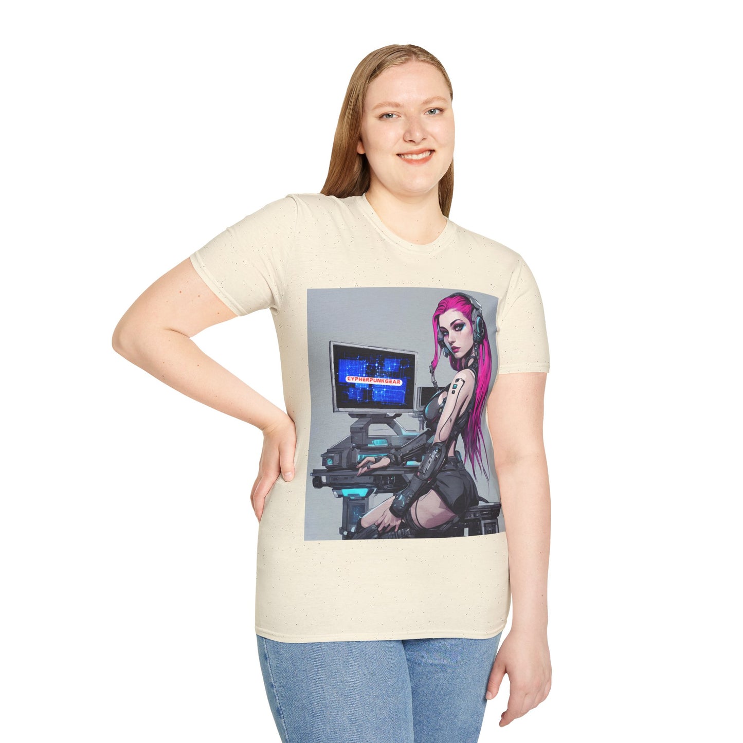 ¡Cyberpunk de cypherpunkgear! Camiseta unisex de estilo suave