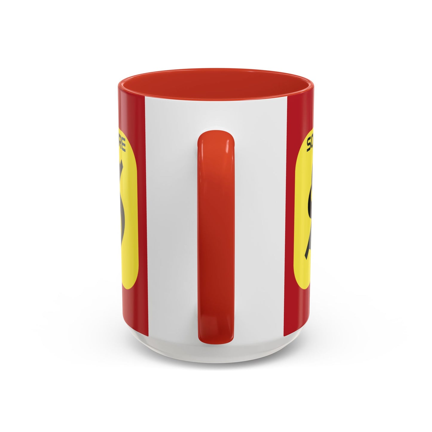 SolflareLogo Red Accent Mug by cypherpunkgear.com