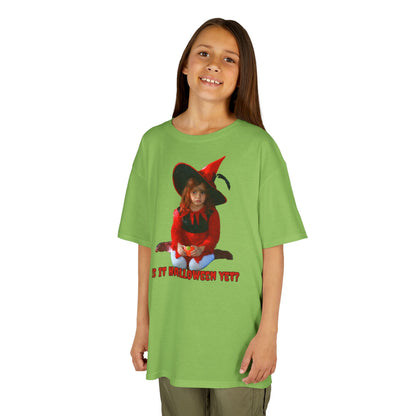 Is it Halloween yet? Kids Heavy Cotton™ Tee by CreepyCrafts.boo