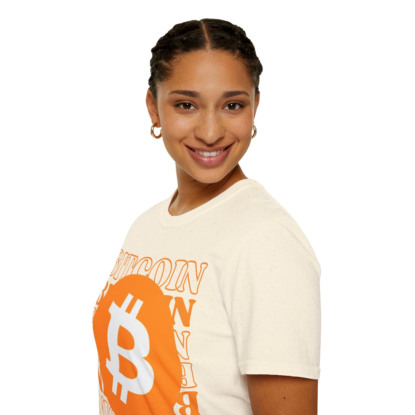 Bitcoin Bitcoin Bitcoin (BTC) Light colors Unisex T-Shirt by cypherpunkgear.com