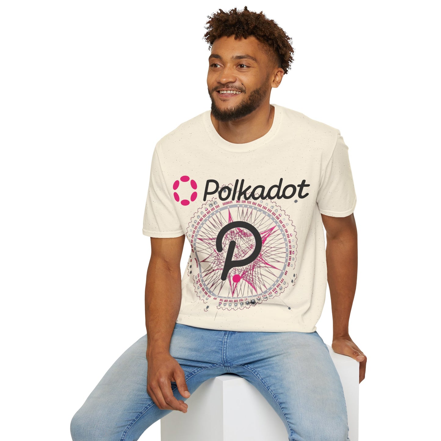 Polkadot (DOT) Light colors Unisex T-Shirt by cypherpunkgear.com