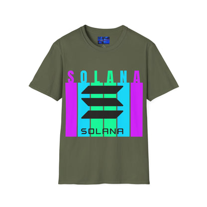 Solana (SOL) Freedom Dark colors Unisex T-Shirt by cypherpunkgear.com