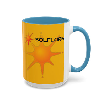 Solflare Accent Mug by cypherpunkgear