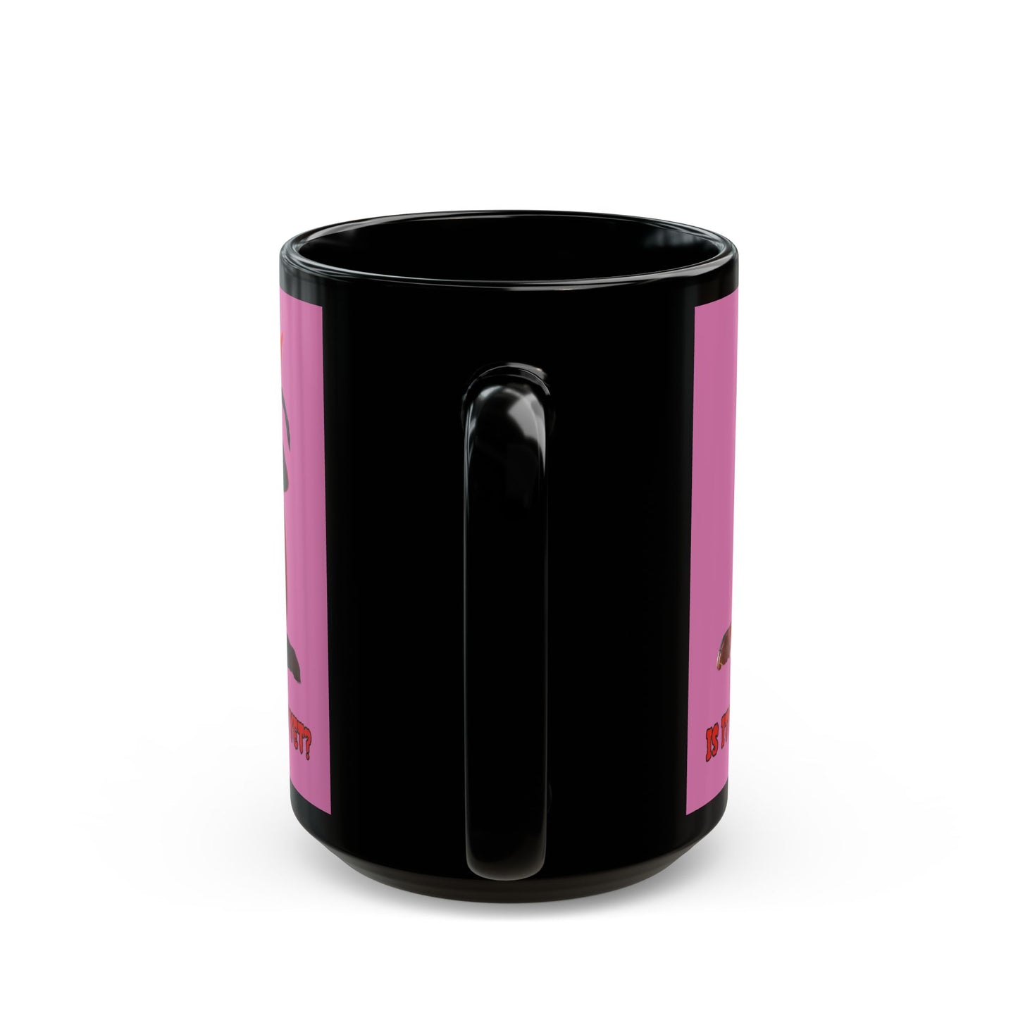 Is it Halloween yet? Pink Mug by CreepyCrafts.boo