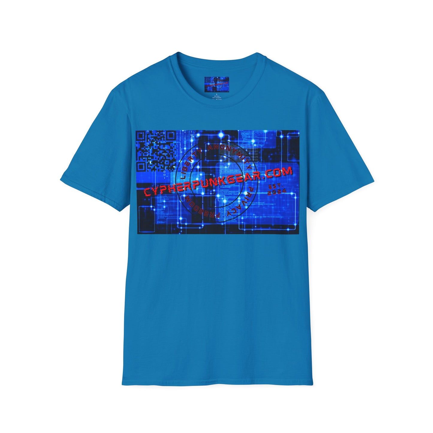 Cypherpunkgear.com logo Dark colors Unisex T-Shirt by cypherpunkgear.com