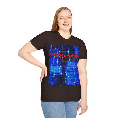 Cypherpunk Dark colors Unisex T-Shirt by cypherpunkgear.com