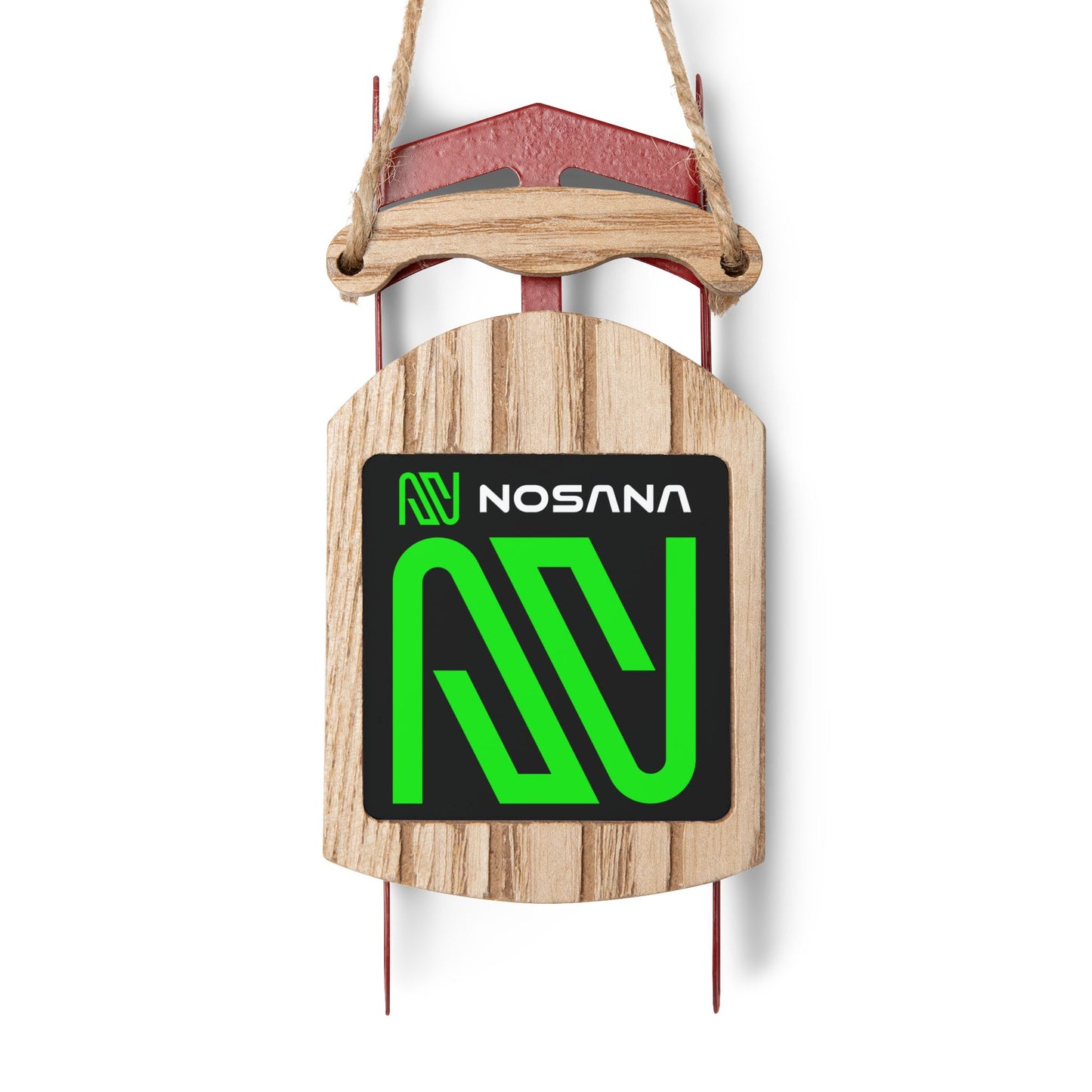 Nosana (NOS) Sled Ornament by cypherpunkgear.com